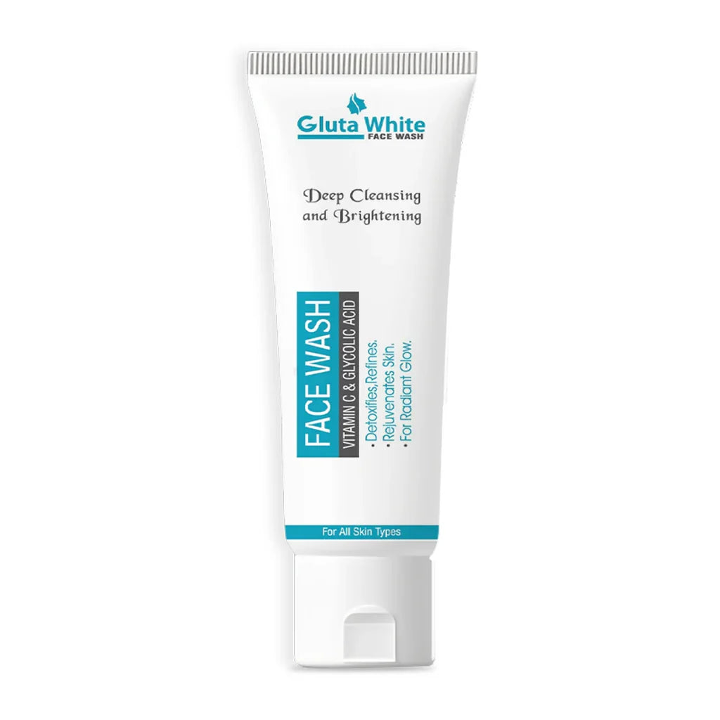 Gluta White Brightening Face Wash | Deep Cleansing & Radiant Skin | 100ml